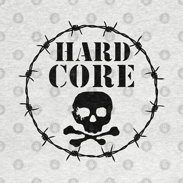 Hardcore Skull by Brand X Graffix